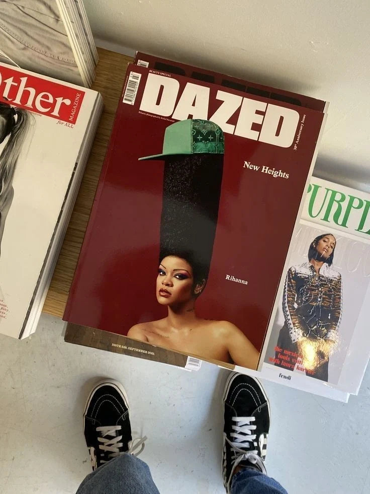 Couverture du magazine Dazed and Confused sur le blog Bon Oeil Magazines