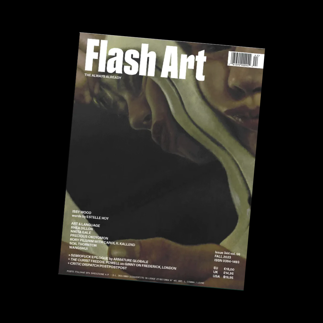 FlashArt magazine issue 344