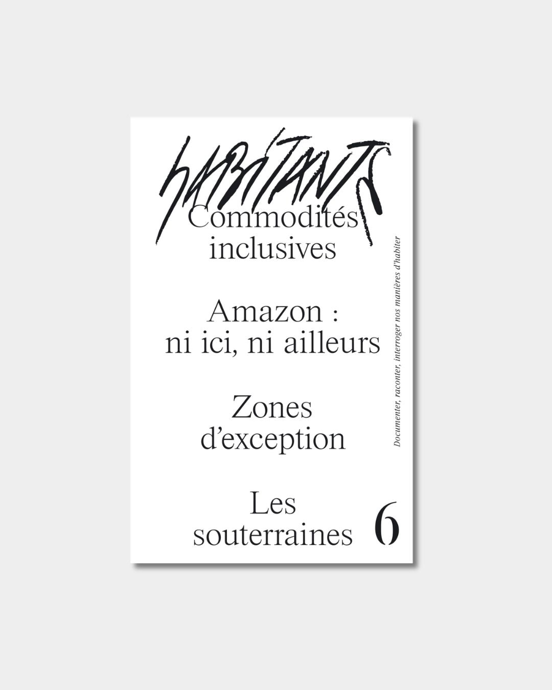 Revue Habitante #6