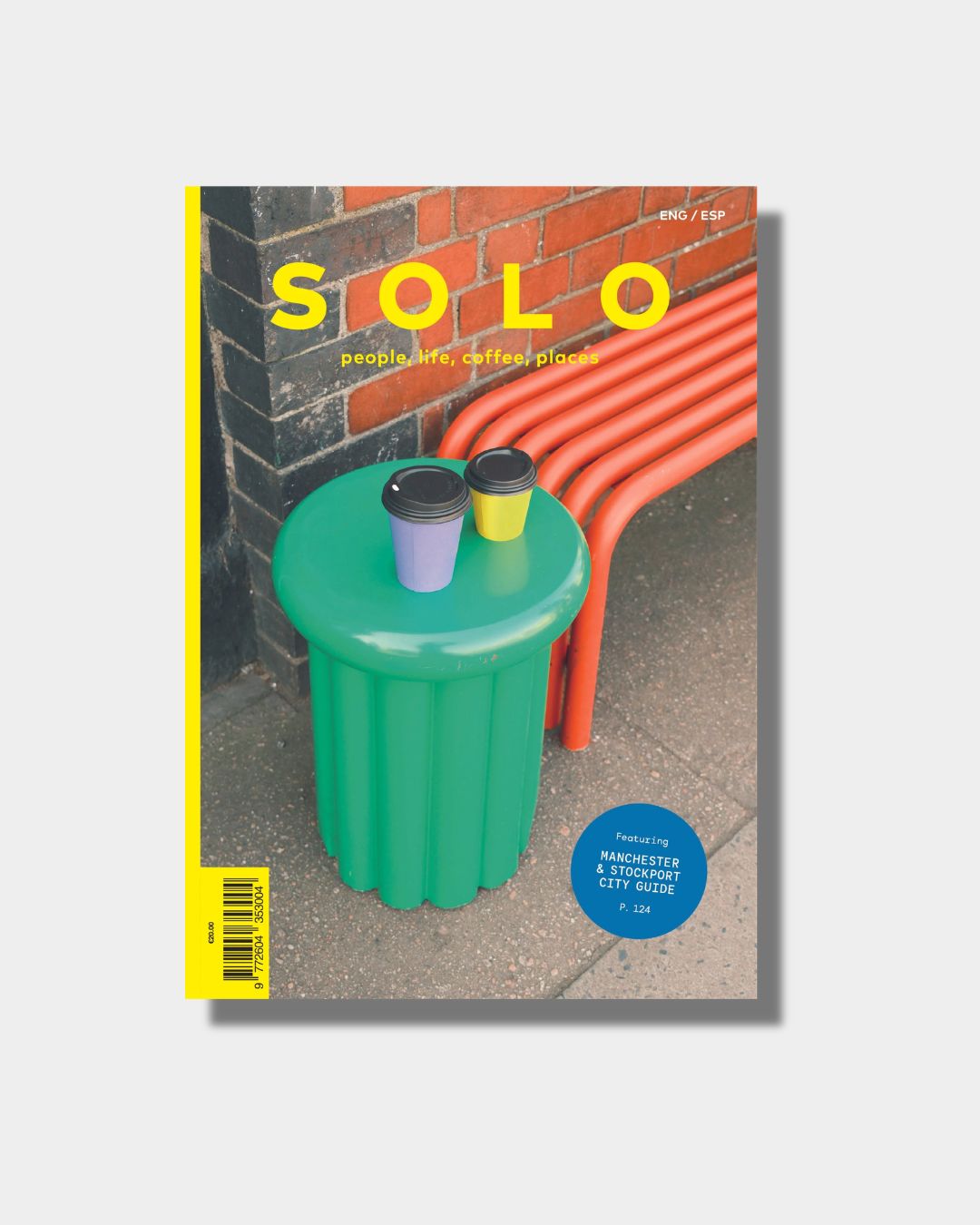 Couverture du magazine Solo 16 sur le café de spécialité et le design