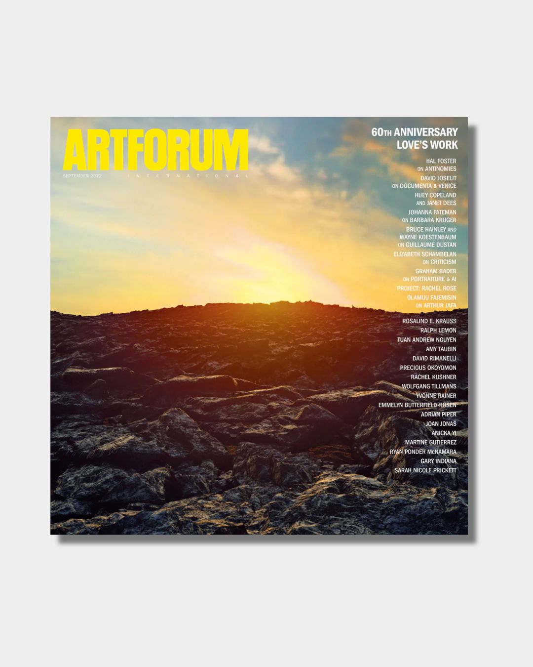 ArtForum #61-1 - Septembre 2022